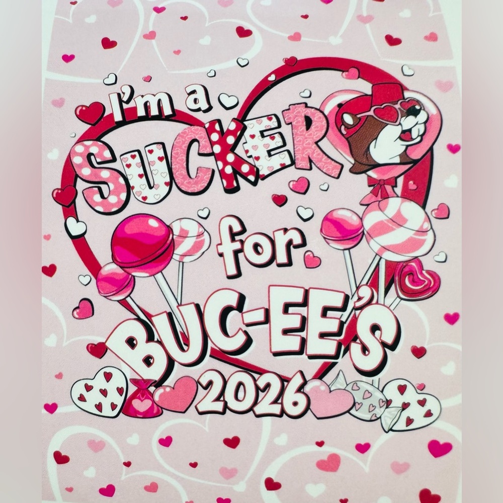 Buc-ee's Soft & Comfy Blanket Valentine's Day 2026 / Candy - Size 50in X 70in - Picture 2 of 5